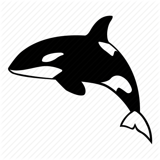 Killer, Mammal, Ocean, Orca, Predator, Sea, Whale Icon