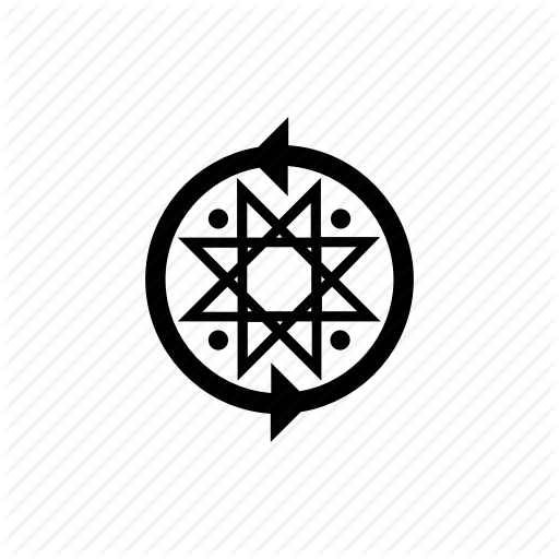 Destiny, Fortune, Tarot, Wheel Icon