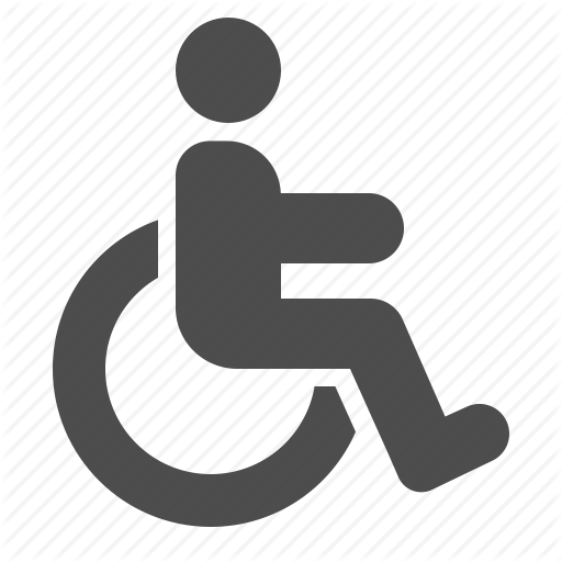 Handicap, Handicapped, Man, Sign, Wheelchair Icon