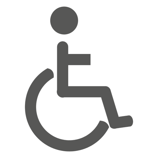 Patient On Wheelchair Icon