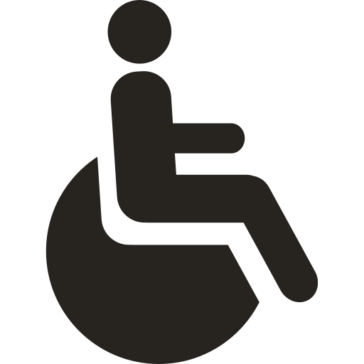 Wheelchair Icon Free Of Amenities Solid Icons