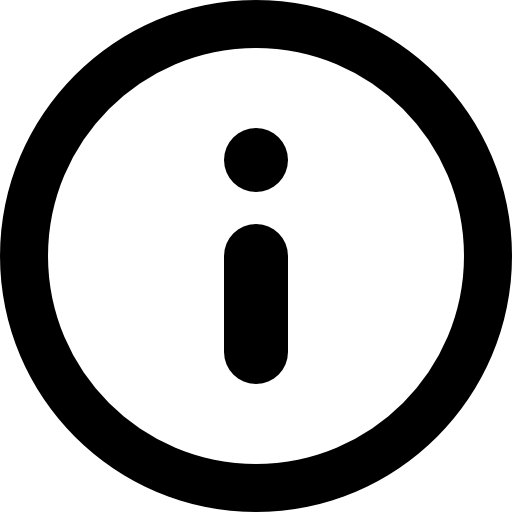 Information Circular Button Symbol Icons Free Download