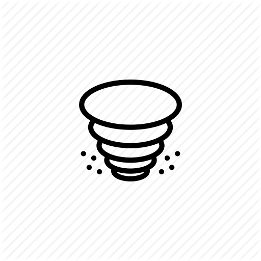 Forecast, Hurricane, Storm, Tornado, Twister, Weather, Whirlwind Icon