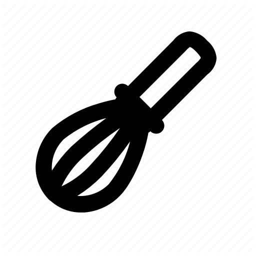 Cooking, Kitchen, Kitchen Utensils, Whisk Icon