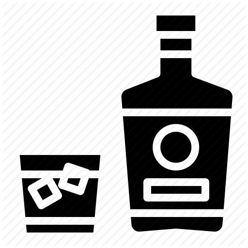 Alcohol, Alcoholic, Bottle, Drink, Whiskey Icon