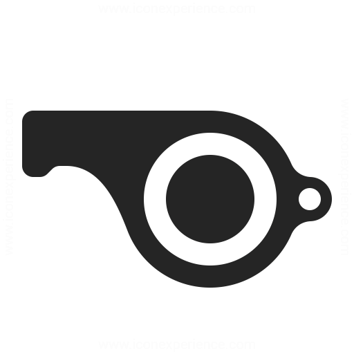 Whistle Icon Iconexperience