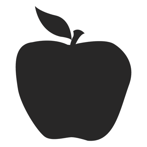 Apple Icon Silhouette