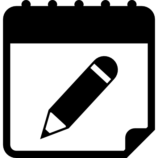 Edit Calendar Interface Symbol