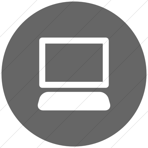 Flat Circle White On Gray Ocha Humanitarians