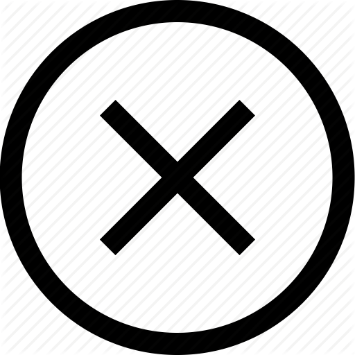 Cross, Delete, Mark, Menu, X Icon