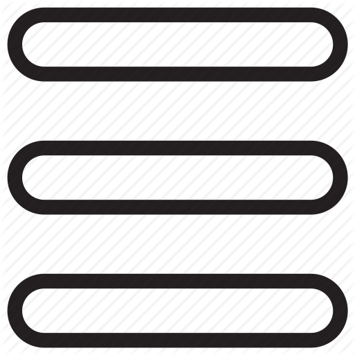 Hamburger, List, Menu, Menus, Nav, Navigation, Options Icon