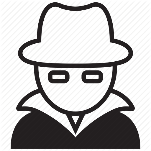 Crime, Cyber, Hack, Hacker, Spy, White Hat Icon