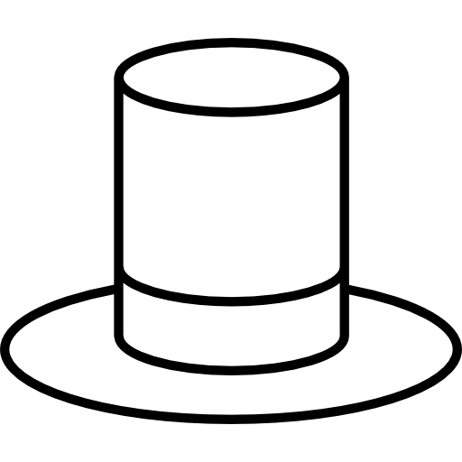 Cylinder Hat Icons Free Download