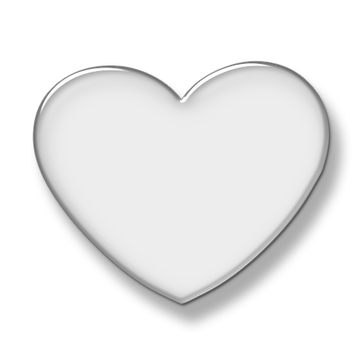 Simple Background Heart Black And White Clipart Collection