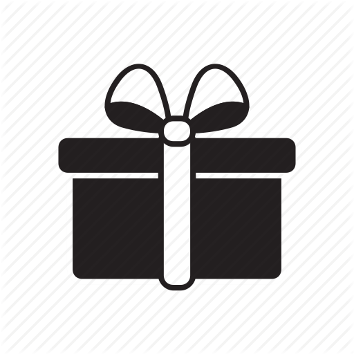 And, Christmas, Elements, Pack, Present, White Icon