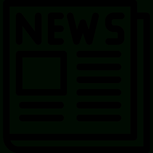 Newspaper Icon Png White World Of Label