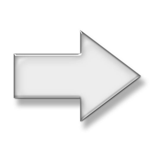 Soft White Right Arrow Icon