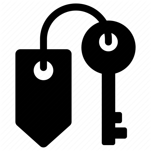 Hotel, Key, Keychain, Room Key Icon