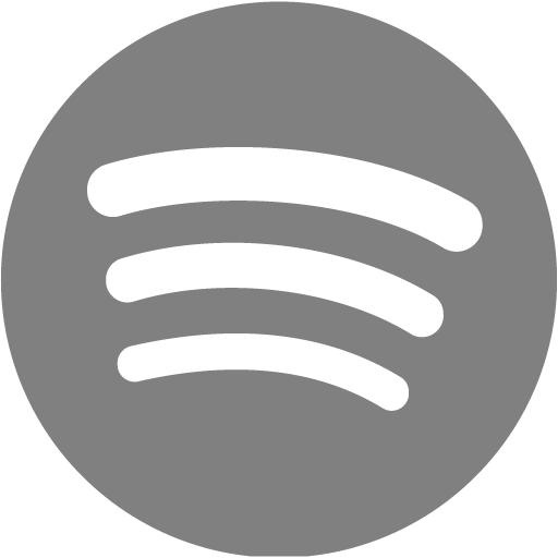 Gray Spotify Icon