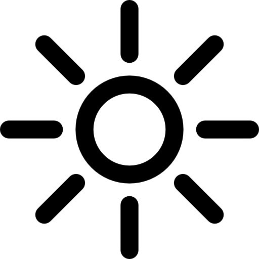 Shining Sun Icons Free Download