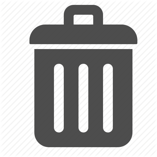 Trashcan Icon Transparent Png Clipart Free Download