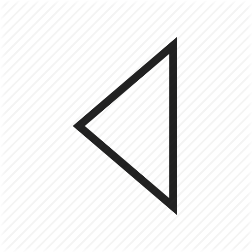 Arrow, Back, Left, Logo, Square, Triangle Icon