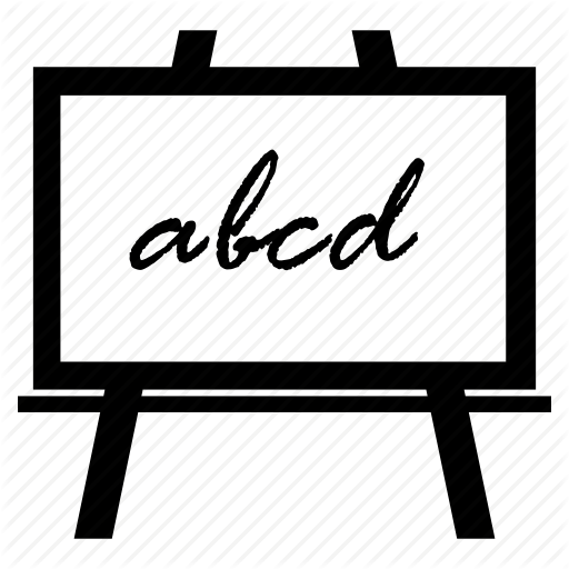 Blackboard, Chalkboard, Early Learning, Whiteboard Icon