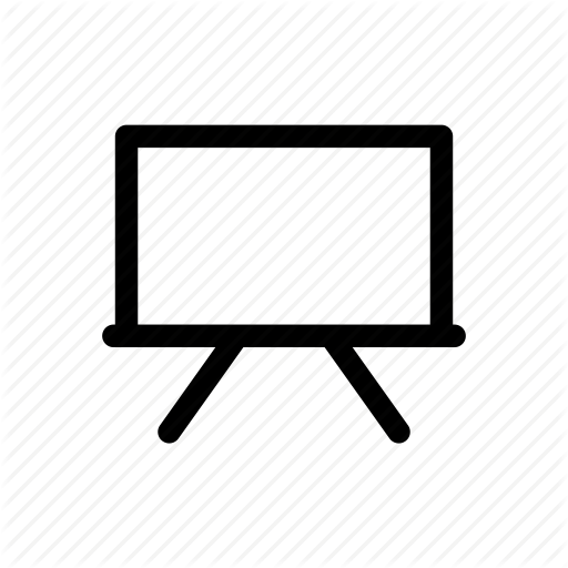 Board, Education, Knowledge, Learning, School, Whiteboard Icon