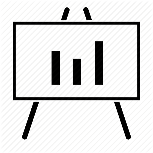 Business, Chart, Growth, Whiteboard Icon