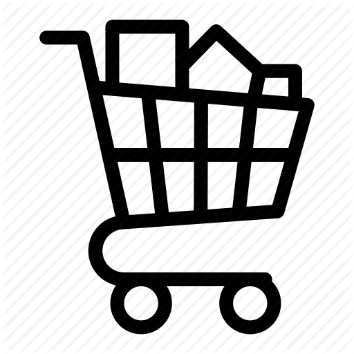 Cart, Commerce, Full, Grocery, Shopping, Shopping Cart, Wholesale Icon