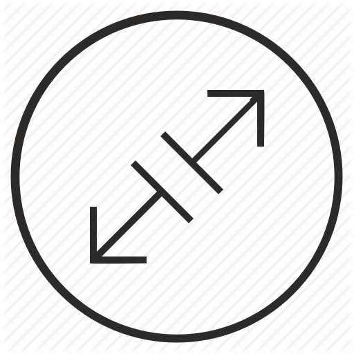 Measure, Screen, Size, Wide Icon