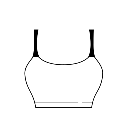 Wide, Strap, Clothes Icon Free Of Women Fashion And Innerwear Icons