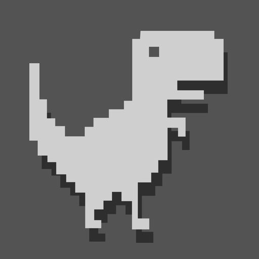 Dinosaur Widget Jumping Steve Game