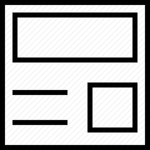 Display, Header, Layout, Side, Widget Icon