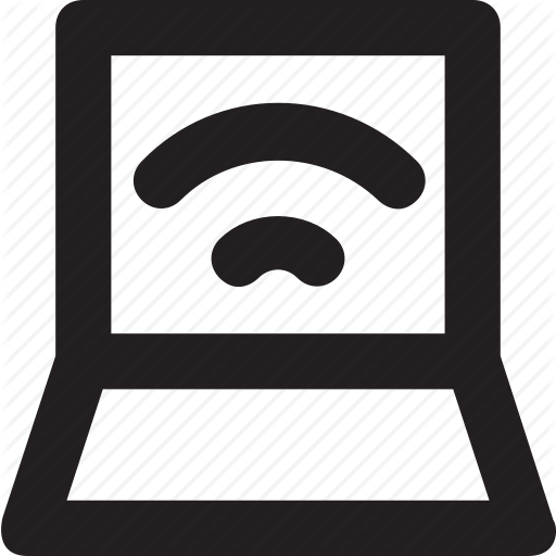 Connection, Internet, Laptop, Wifi, Wireless Icon