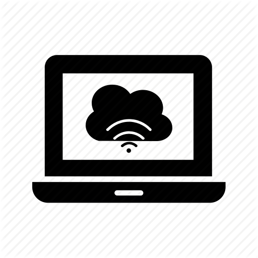 Cloud Network, Connection, Data Transfer, Internet, Laptop, Wifi