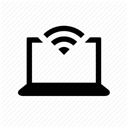 Computer, Device, Laptop, Meta, Wifi Icon