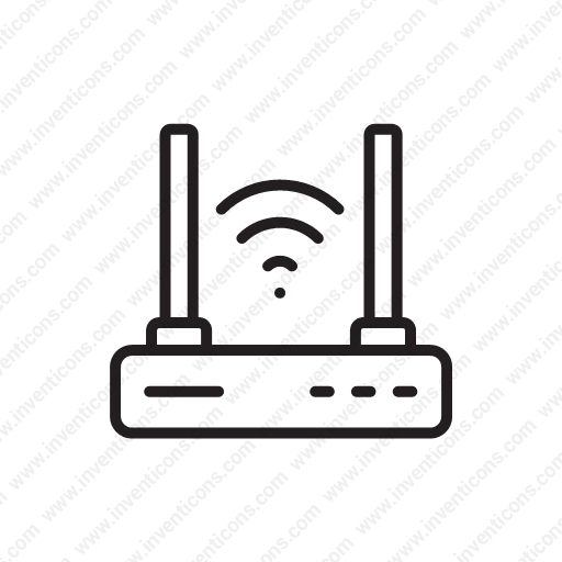 Download Wifi,network,wireless,transmitter,internet Icon Inventicons