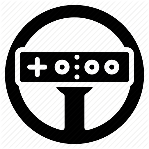 Devices, Electrical, Nintendo, Steering, Wheel, Wii Icon