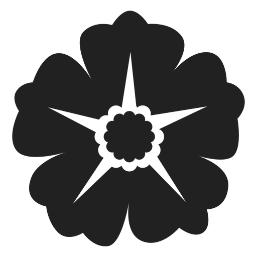 Wild Rose Flower Icon