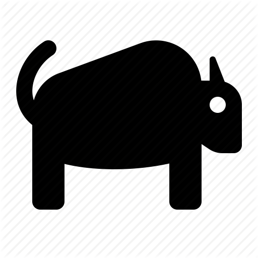 Animal, Bison, Buffalo, Horn, Wild Icon