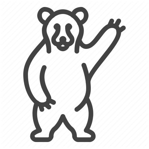 Animal, Bear, Forest, Wildlife Icon