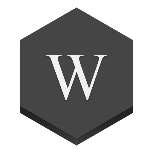 Wikipedia Icon Hex Iconset