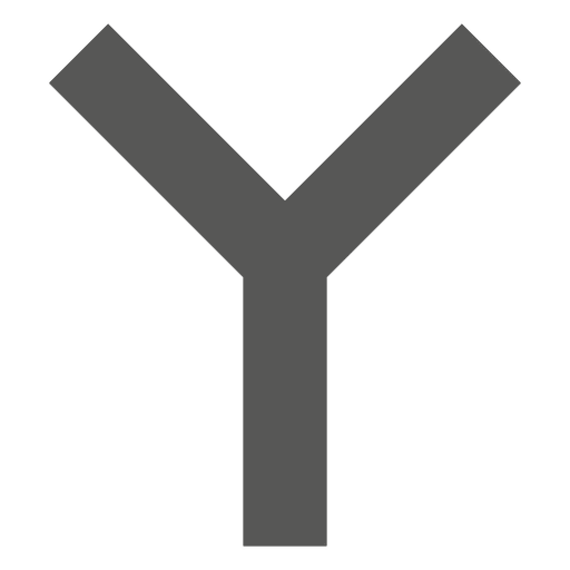 Y Intersection Sign