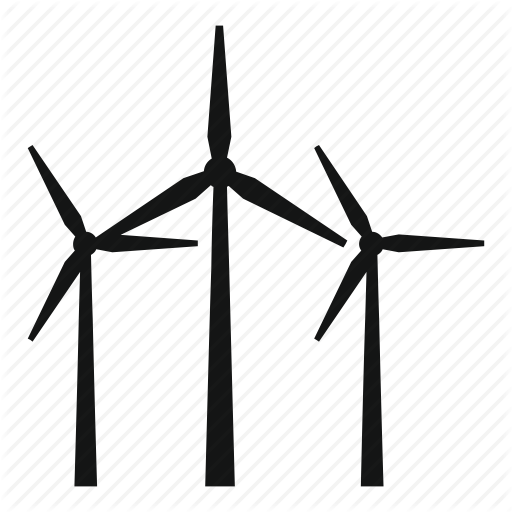 Electricity, Energy, Generator, Turbine, Wind, Windmill Icon