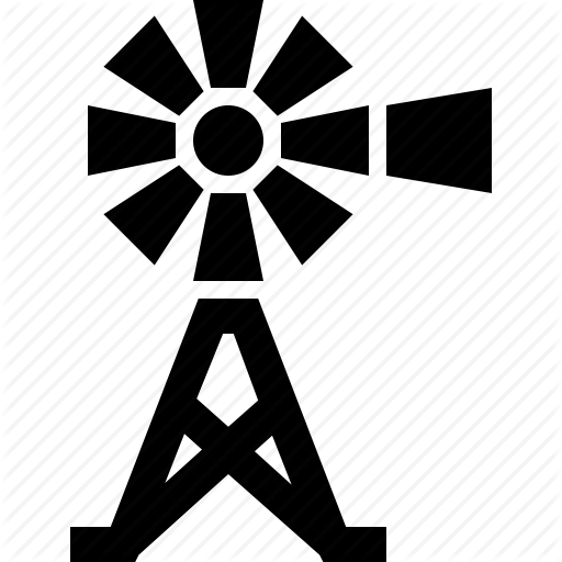 Farm, Generator, Power, Wind, Windmill Icon