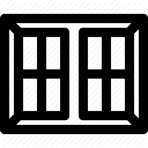 Double, Frame, Furniture, Glass, Home, Window Icon