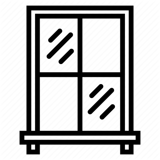 Frame, Furniture, Glass, Panel, Window Icon
