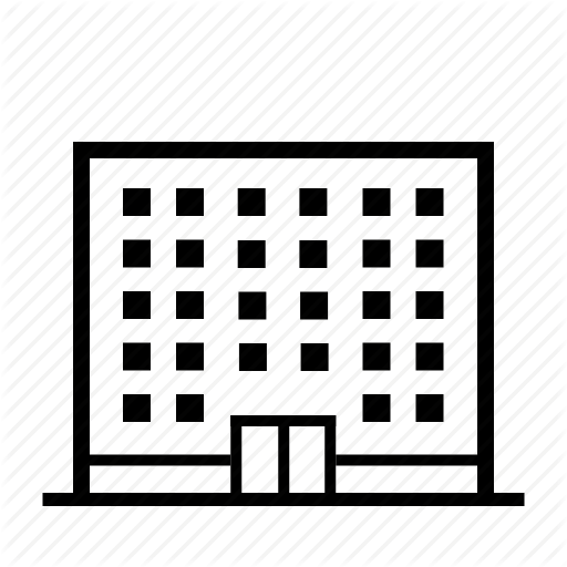 College, Doors, Hostel, Rooms, Windows Icon