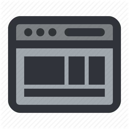 Browser, Columns, Interface, Layout, Window Icon